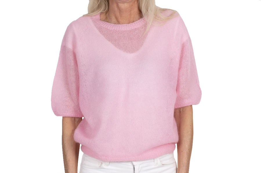 12473 Mohair Sweater rosa